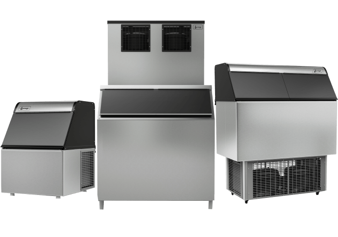 Linha de máquinas de gelo Everest atendidas pela Unisul Refrigeração